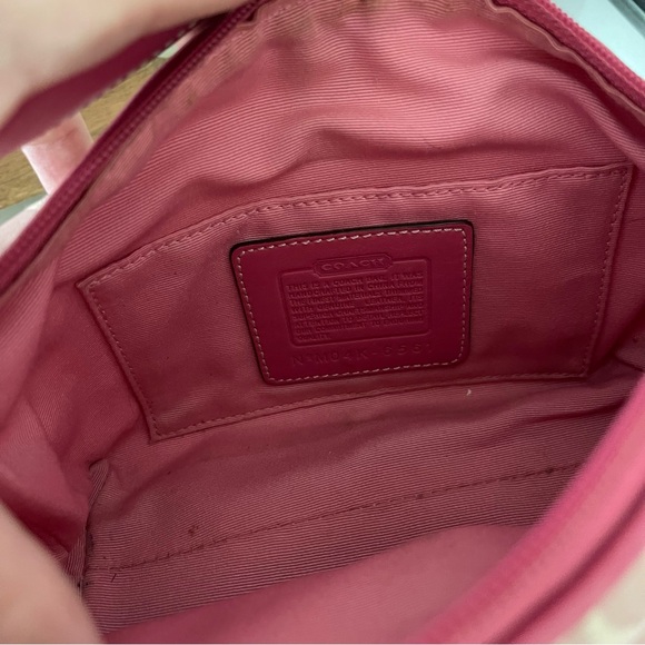 Vintage Coach Y2K Pink Shoulder Bag - Picture 8 of 8